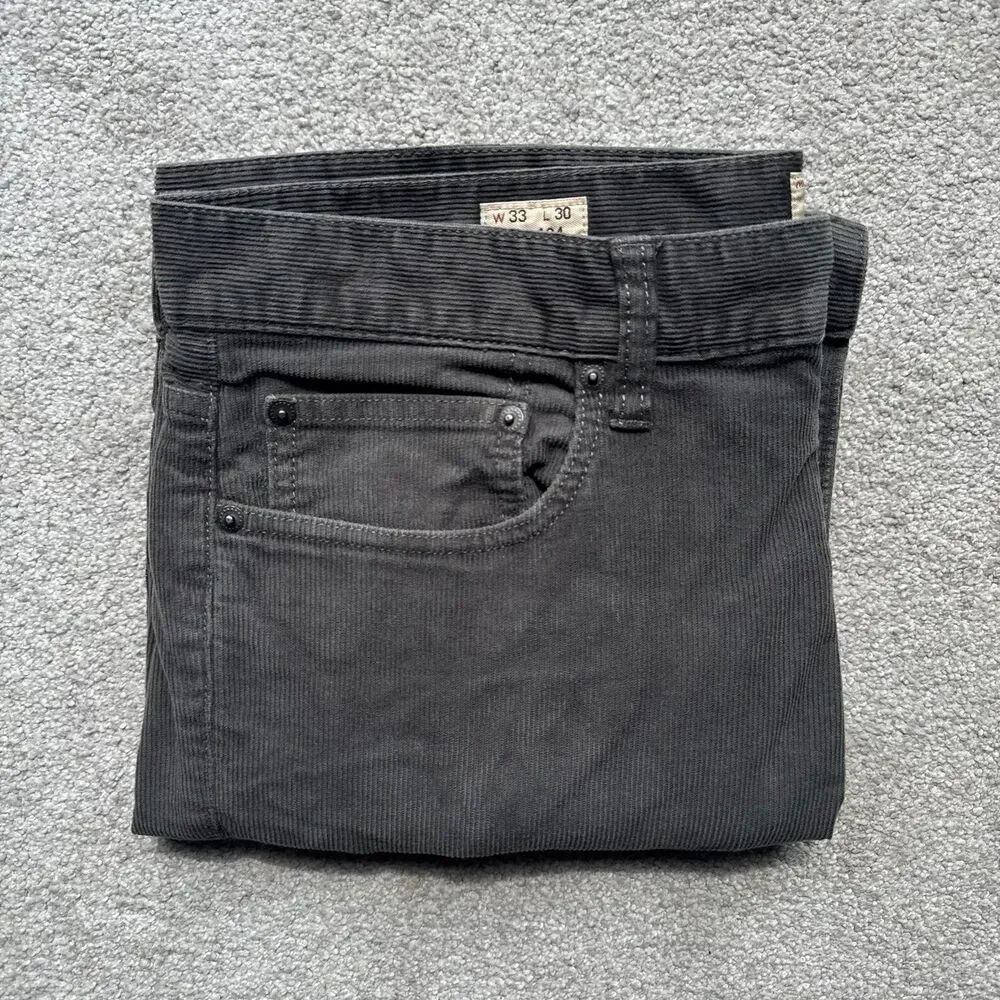 J Crew Gray Corduroy Reimagined Chino Slim Fit Pants